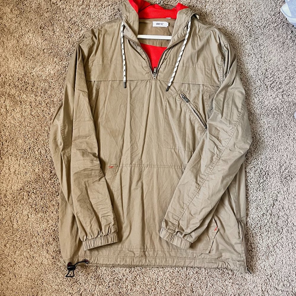 Unvibe Quarter Zip Sweatshirt Size: M